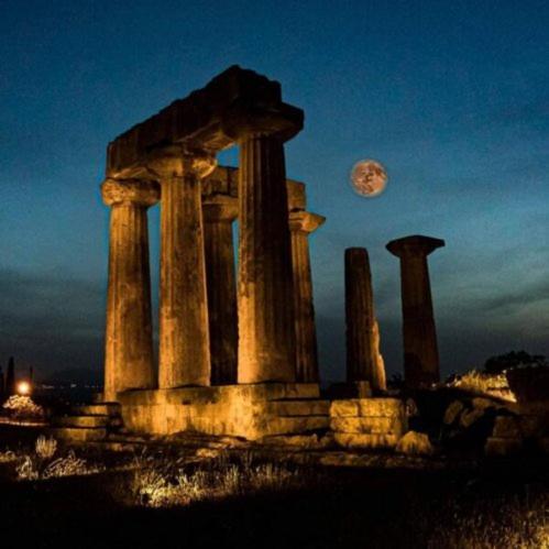 Corinth Aνεξάρτητη Παραδοσιακή Πέτρινη Κατοικία מראה חיצוני תמונה